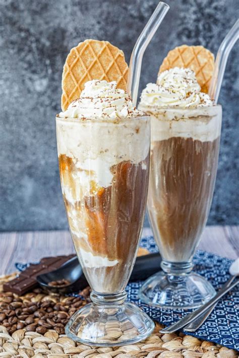 German Eiskaffee (Coffee and Ice Cream)